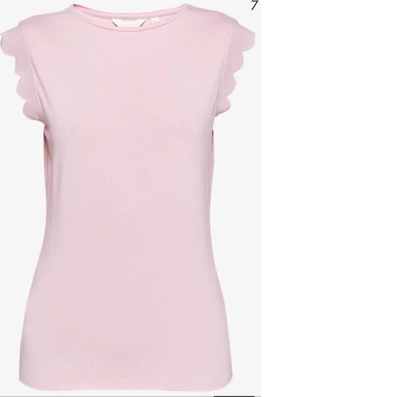 Ted Baker Elijah Pink T- Shirt Sleeves Size 1 - Picture 3 of 6
